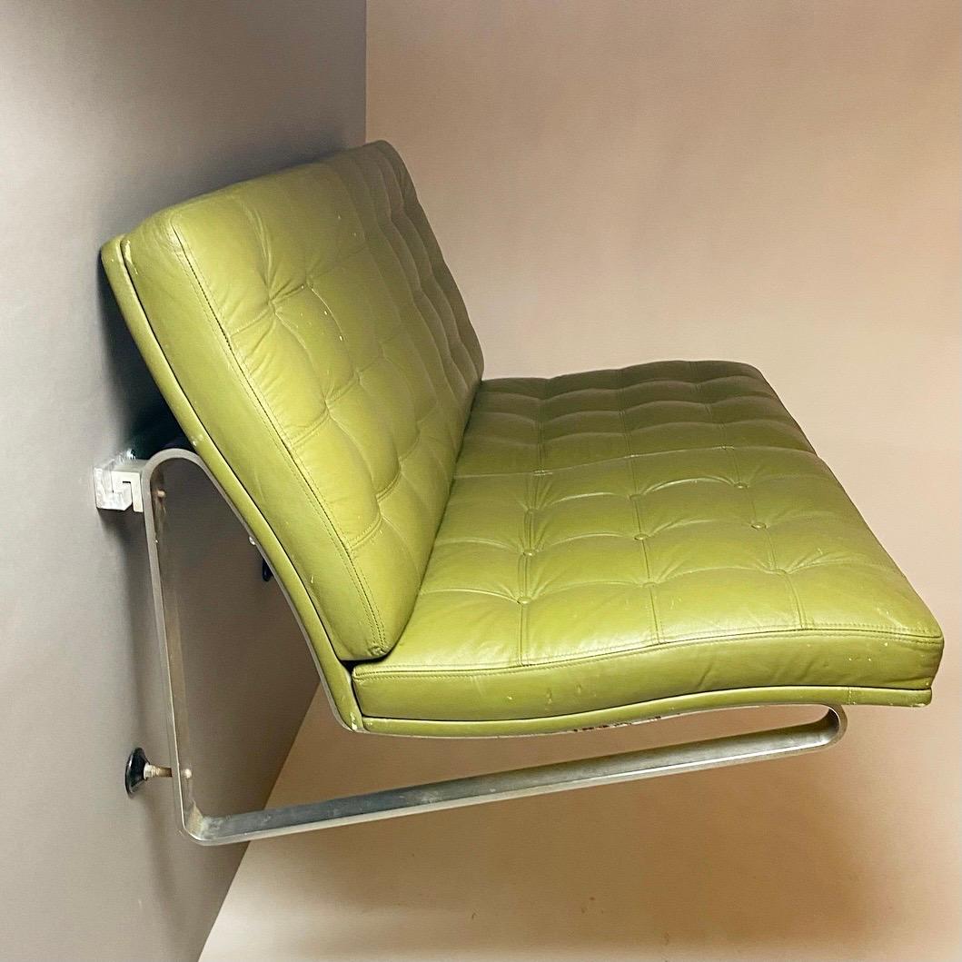 Aluminum Special Moduline Hanging Sofa by Cado, Denmark, 1960s For Sale