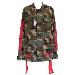 Special Off-White Camouflage cargo Jacket