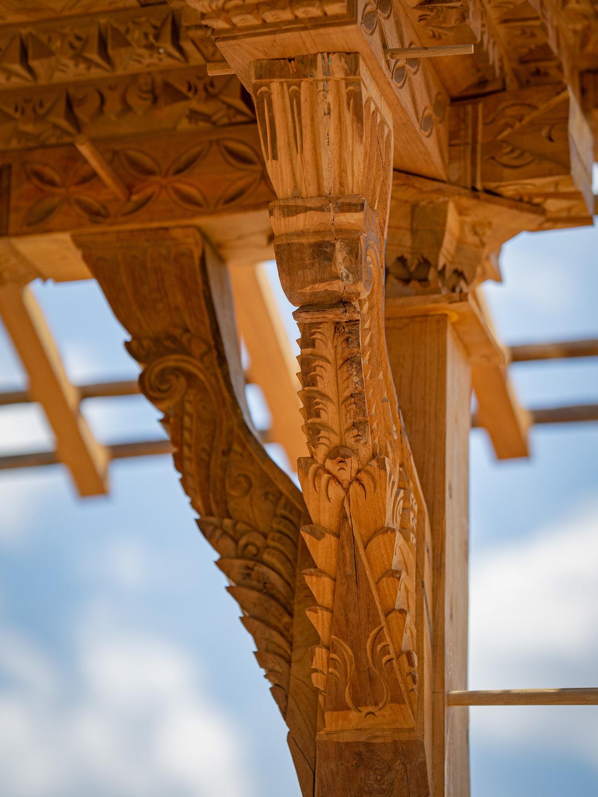 Special original teak wooden temple house - Gazebo For Sale 3