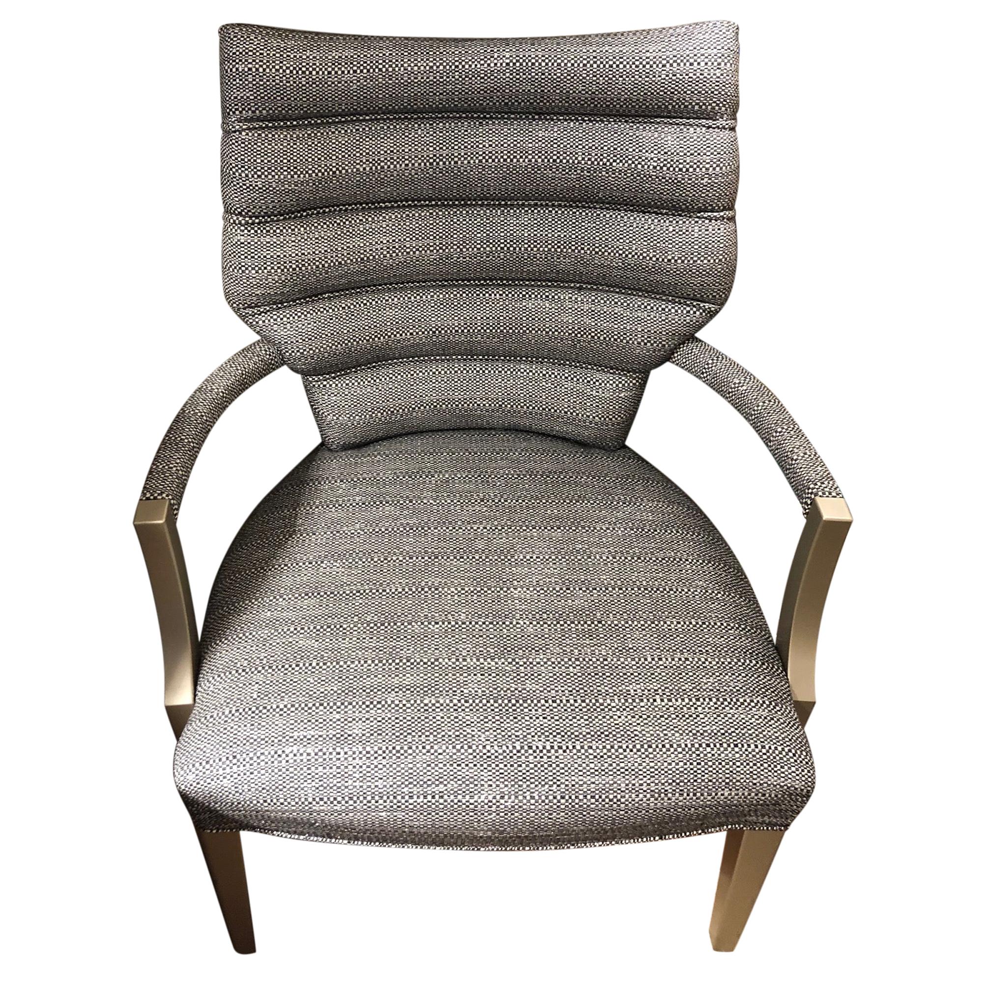 Special Price Display Armchair Wood Padded Arms Lacquered Arms and Feet