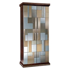Special Price Fantastic Cabinet Ebony Macassar Veenered