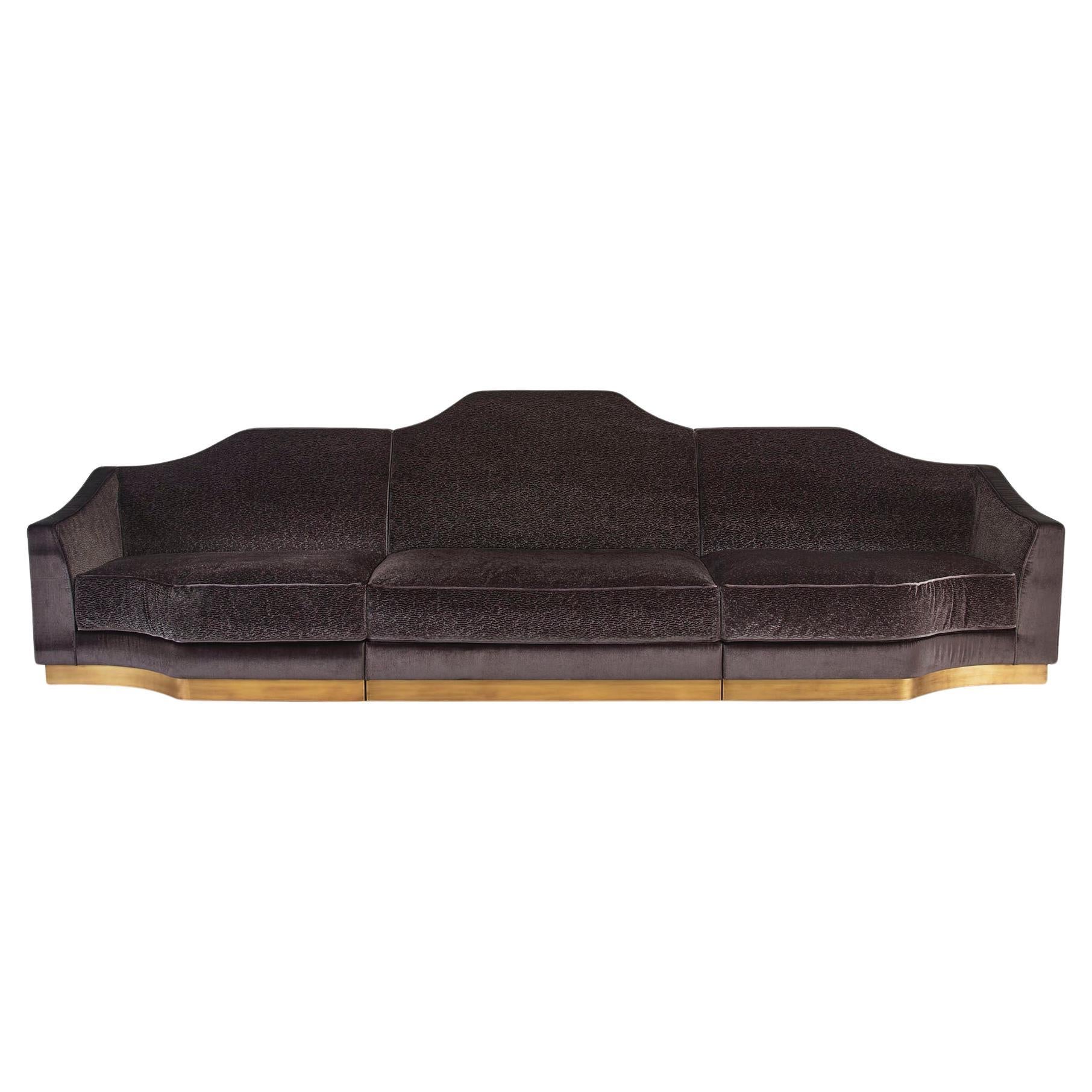 Canapé modulaire de luxe en stock à prix spécial