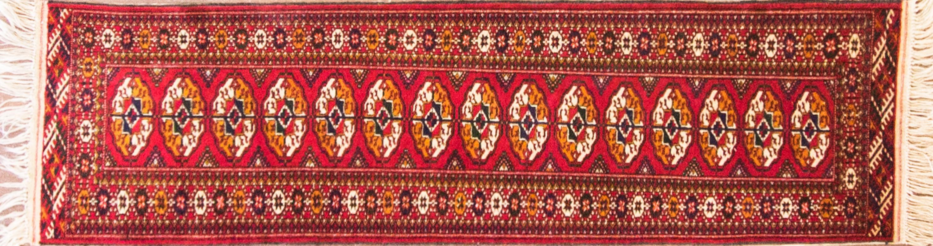 Turkoman rugs are type of handmade floor-covering textile traditionally originating in Central Asia. It is useful to distinguish between the original Turkmen tribal rugs and the rugs produced in large numbers for export mainly in Pakistan and Iran