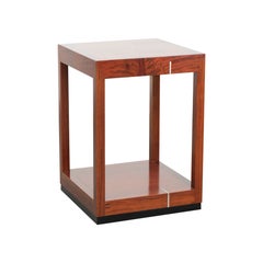 Special tall square Art Deco design side table