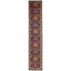 Special Twin Antique Persian Teppich in verschnörkeltem Täbris-Design, ca. 1950er Jahre