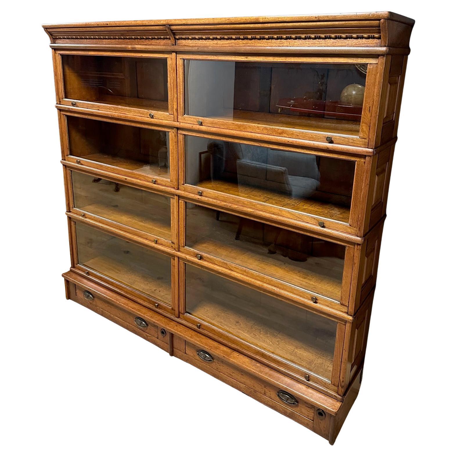 Libreria speciale Globe Wernicke in noce