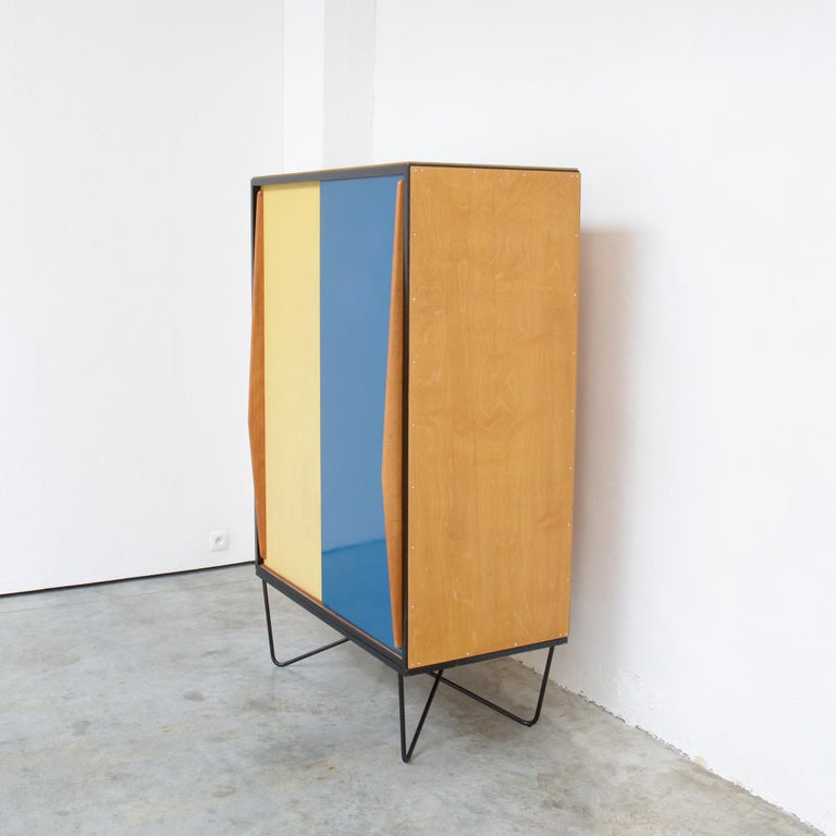 Special Wardrobe Cabinet by Willy Van Der Meeren for Tubax at 1stDibs