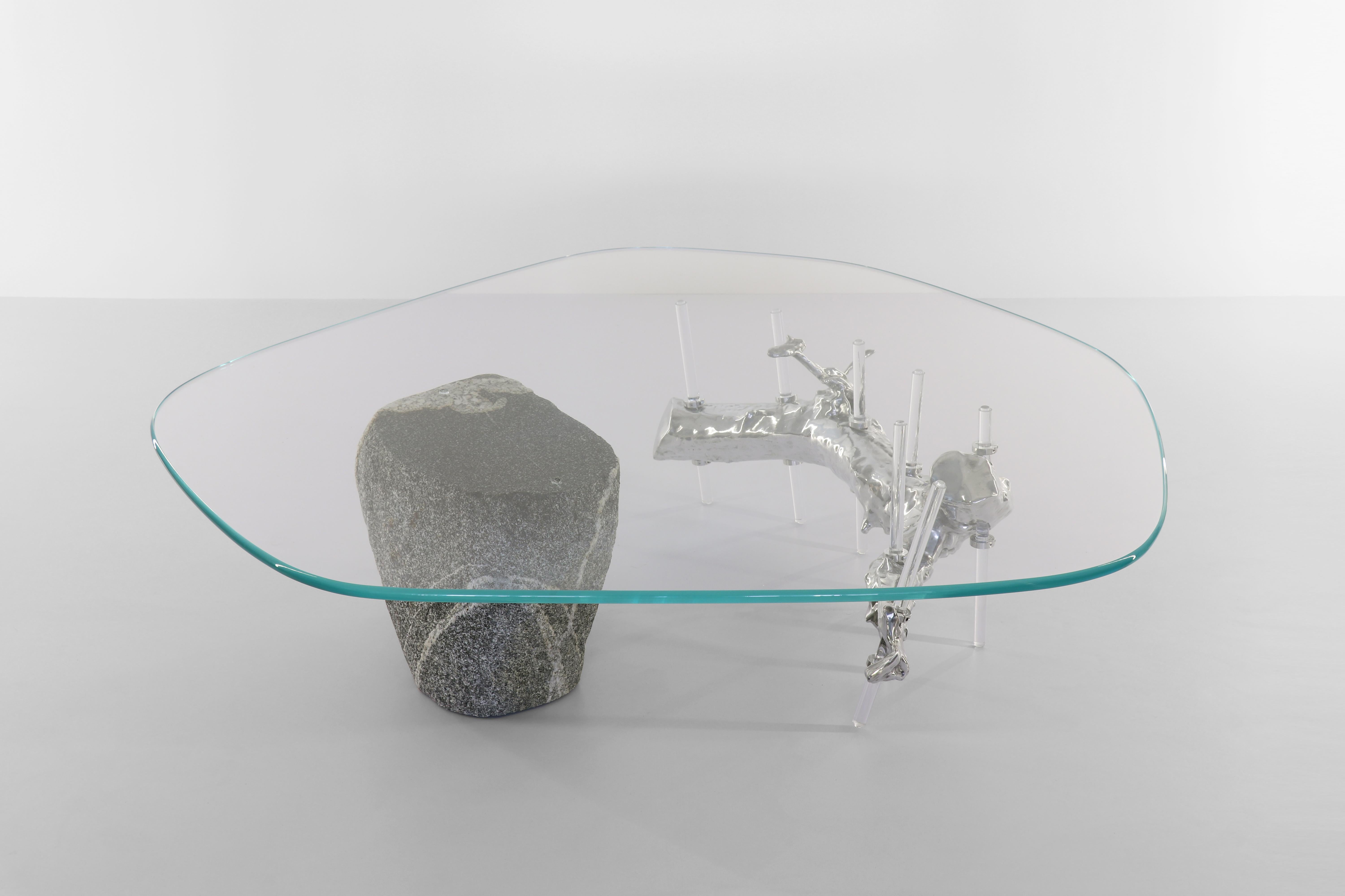 Hong Kong Specimen Coffee Table by Batten and Kamp For Sale
