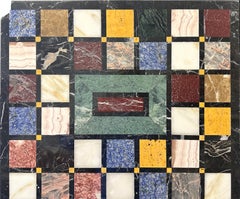 Specimen Marble Inlaid Table Top