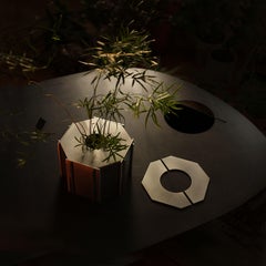 Specimen Planter Aluminium Flower Planter by Bureau of Entropy