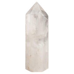 Specimen White Quartz Crystal Obelisk