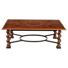 Table basse en bois plaqué d'huîtres Specimen Wood