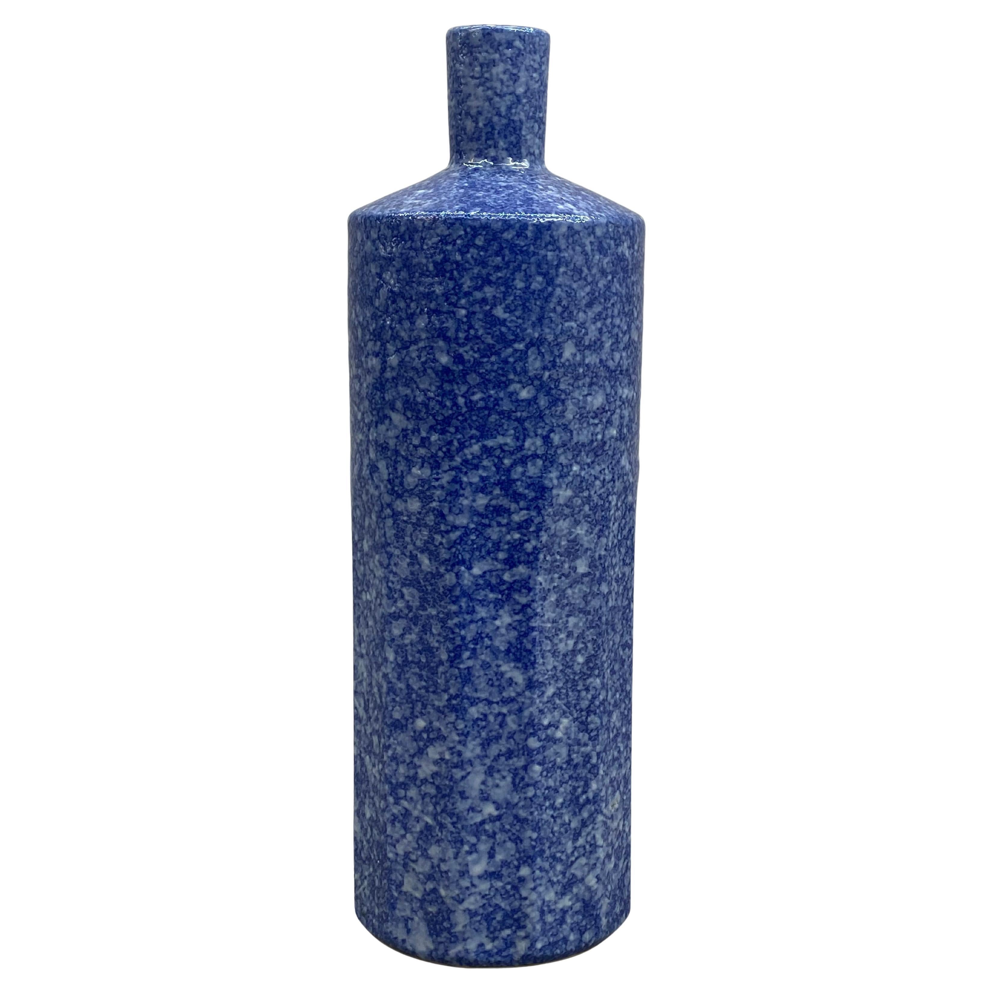 Speckled Blue Mann Japanese Ceramic Williamstown Reproduction Vase