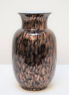 Speckled Glass Vase by VeArt Venezia, 1970s