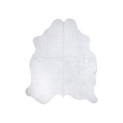 Speckled Black and White Longhorn Hide