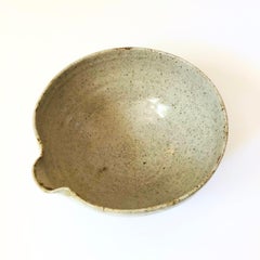 Speckled Pottery Mixing Bowl