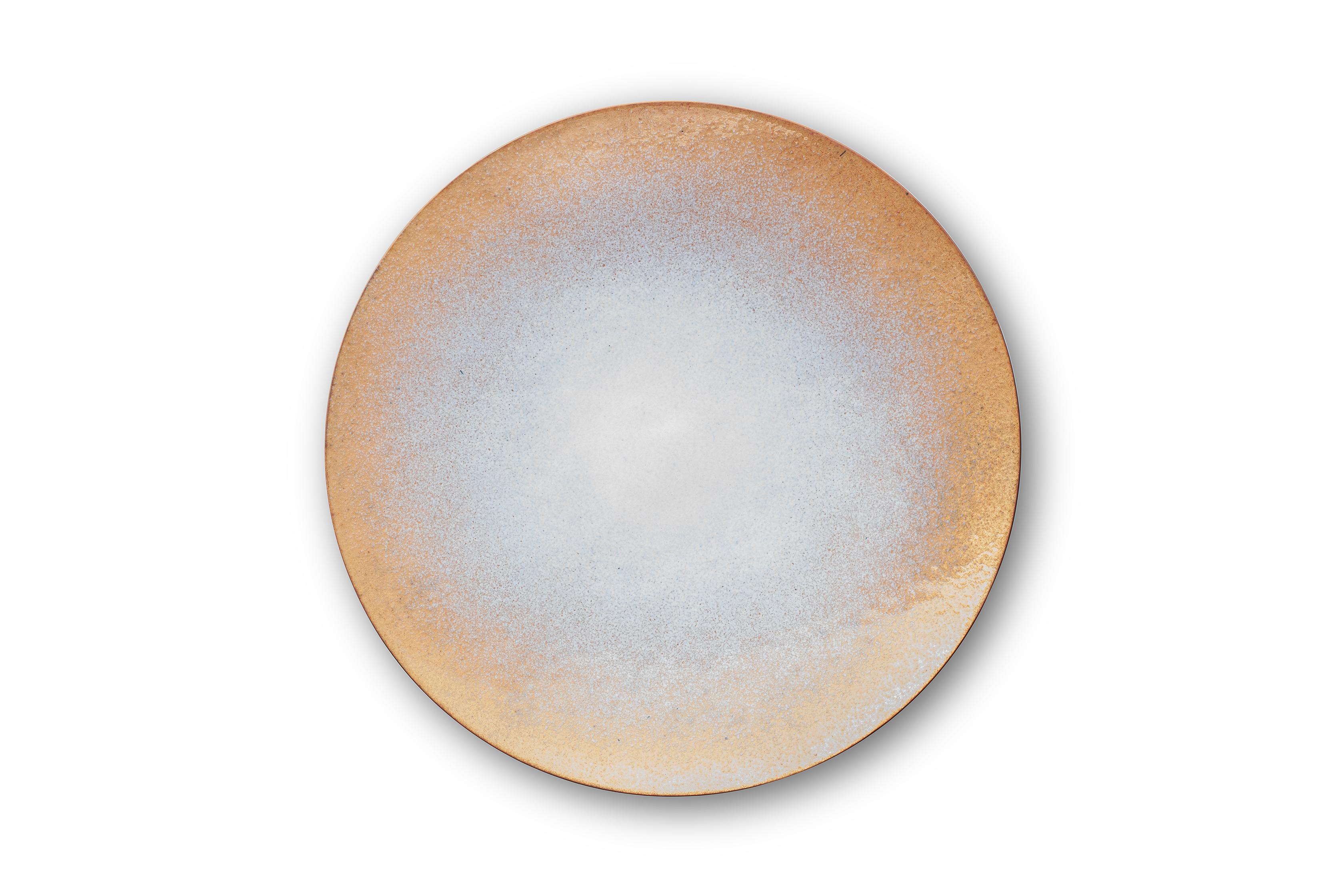 Specola, Dish, Fire Enamel on Copper For Sale 1