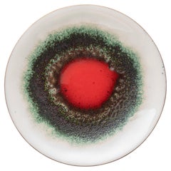 Specola, Dish, Fire Enamel on Copper