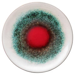 Specola, Dish, Fire Enamel on Copper