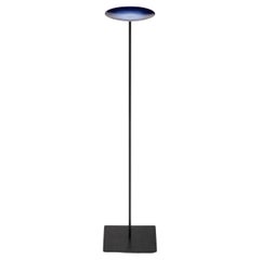 Specola, Dish on Floor Stand, Fire Enamel on Copper