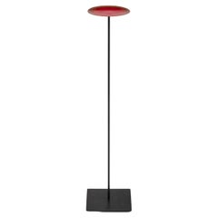Specola - Dish on Floor Stand - Fire Enamel on Copper