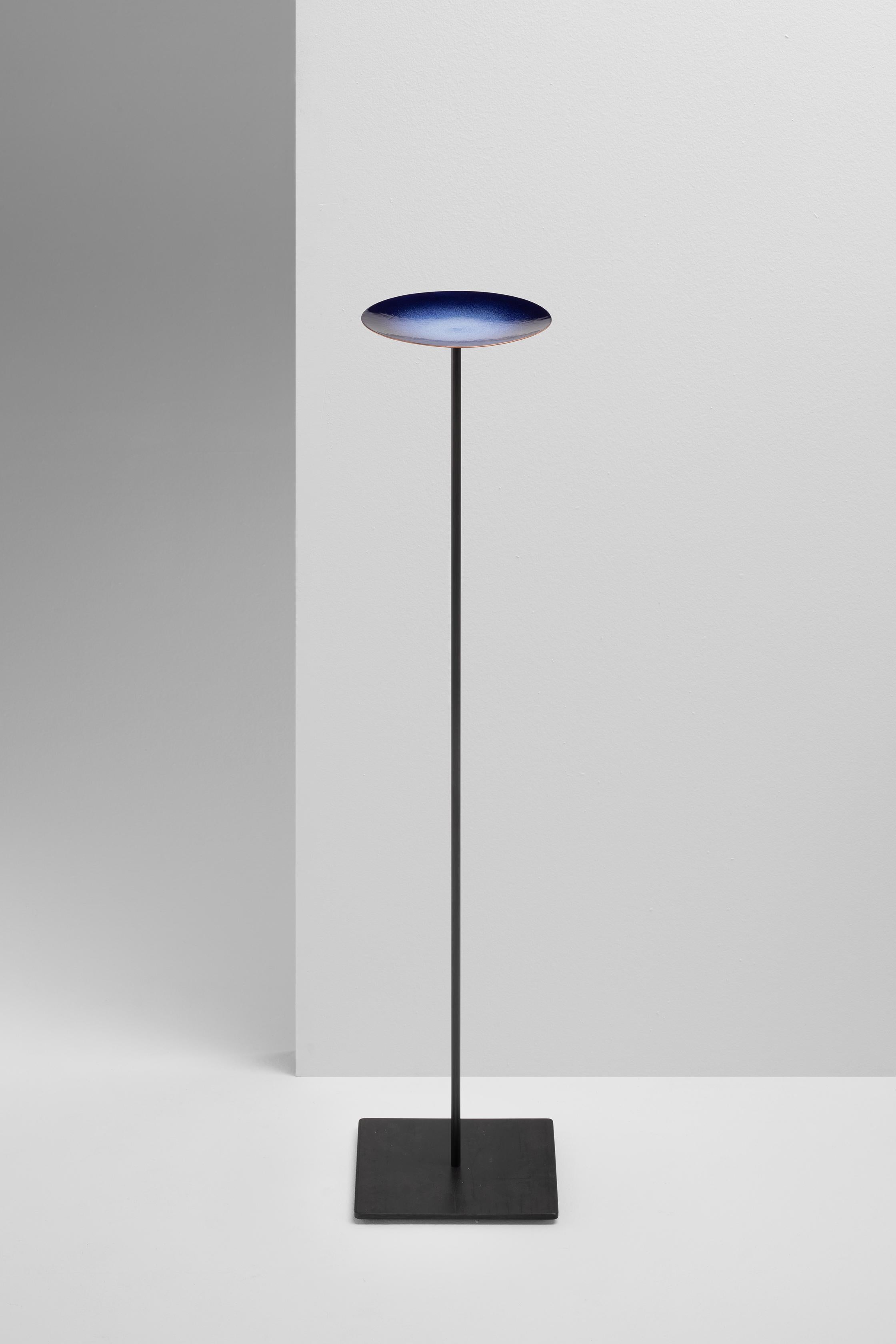 Specola plate, designed by Zanelalto/Bortotto, fire enamel on copper tecnique. Esmaltado en venta