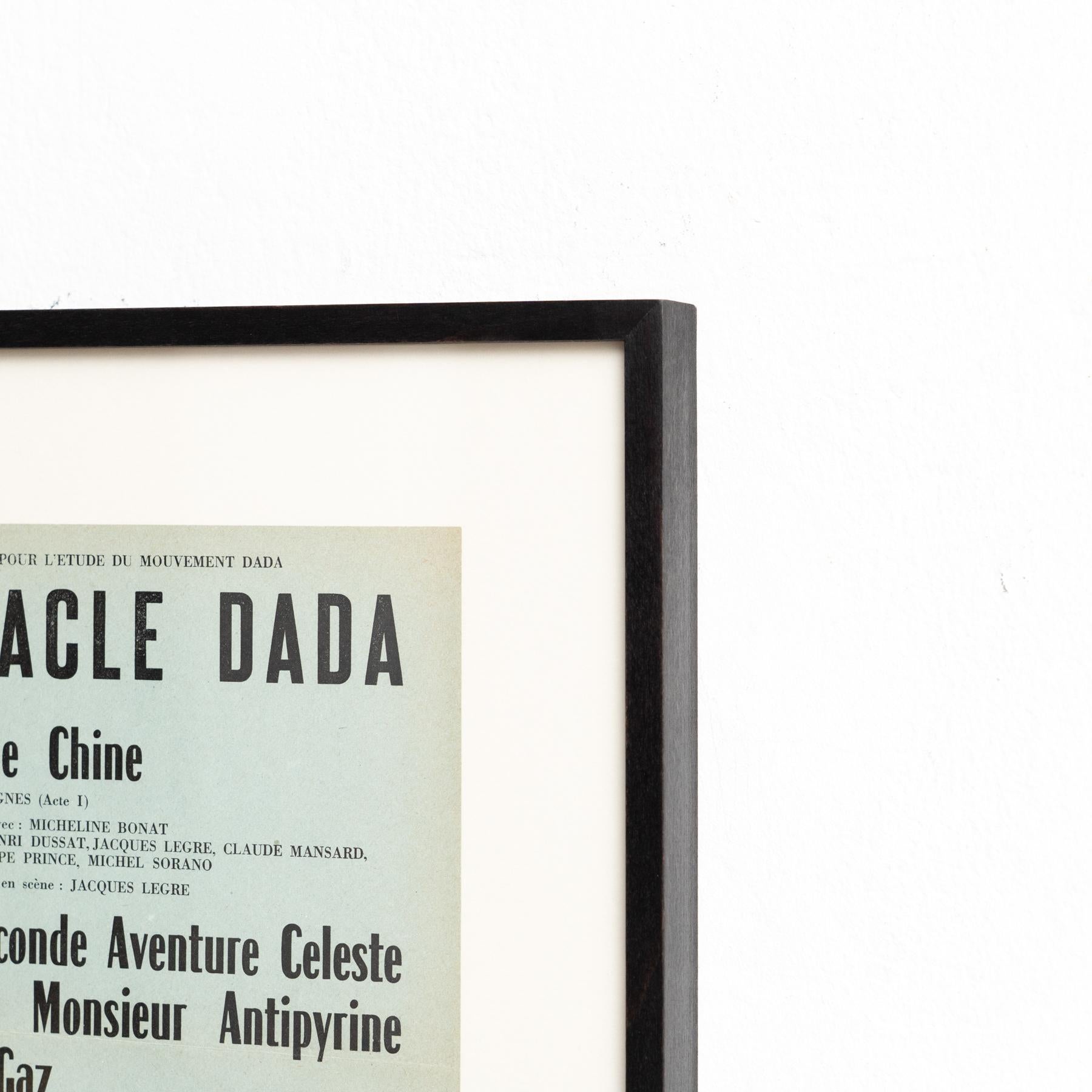 Spectacle Dada Tristan Tzara Ribemont-Dessaignes Coeur a Gaz Bryen, 1960s For Sale 3