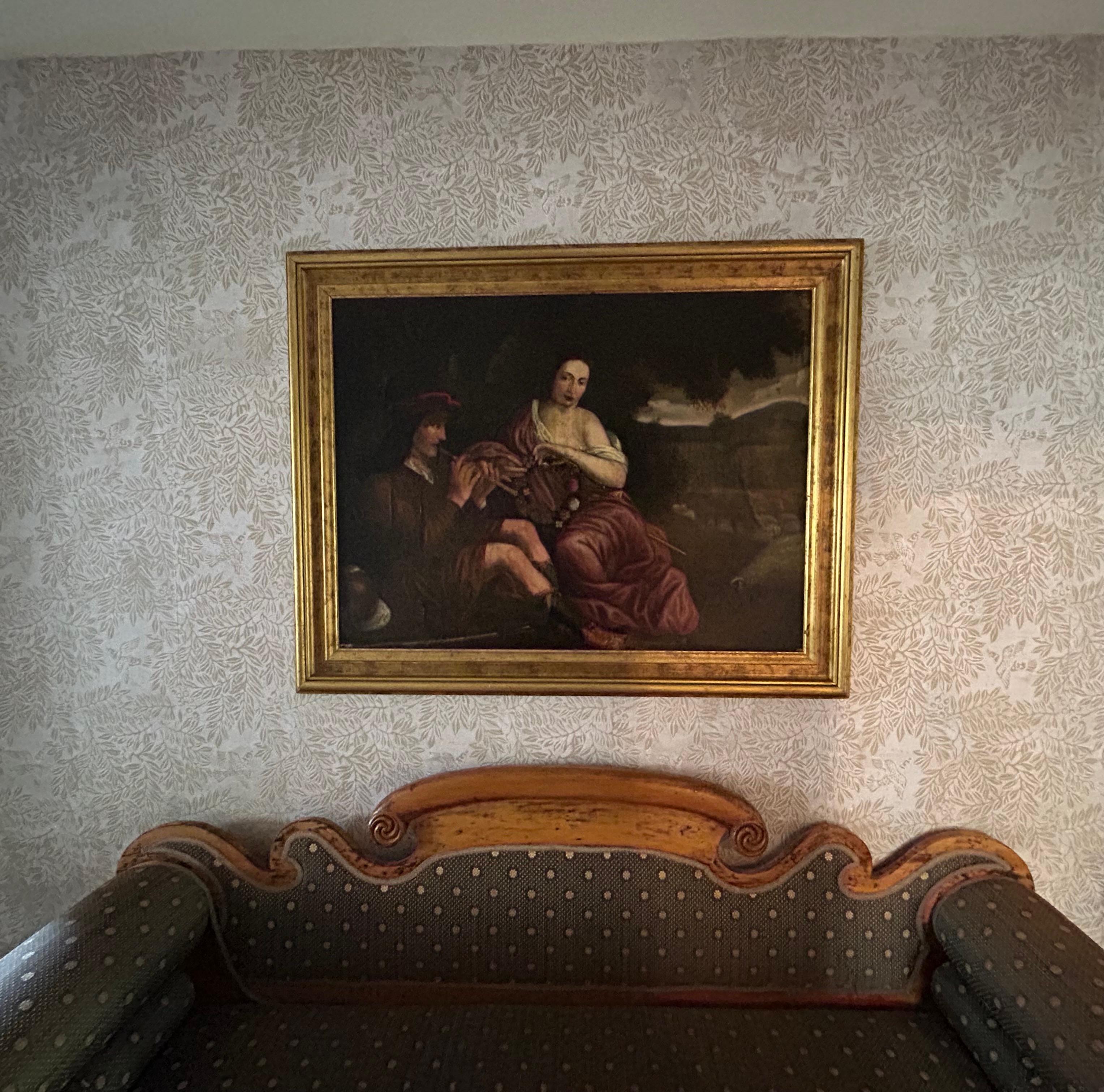 Spectaculaire huile sur toile du 18e siècle, école italienne en vente 5