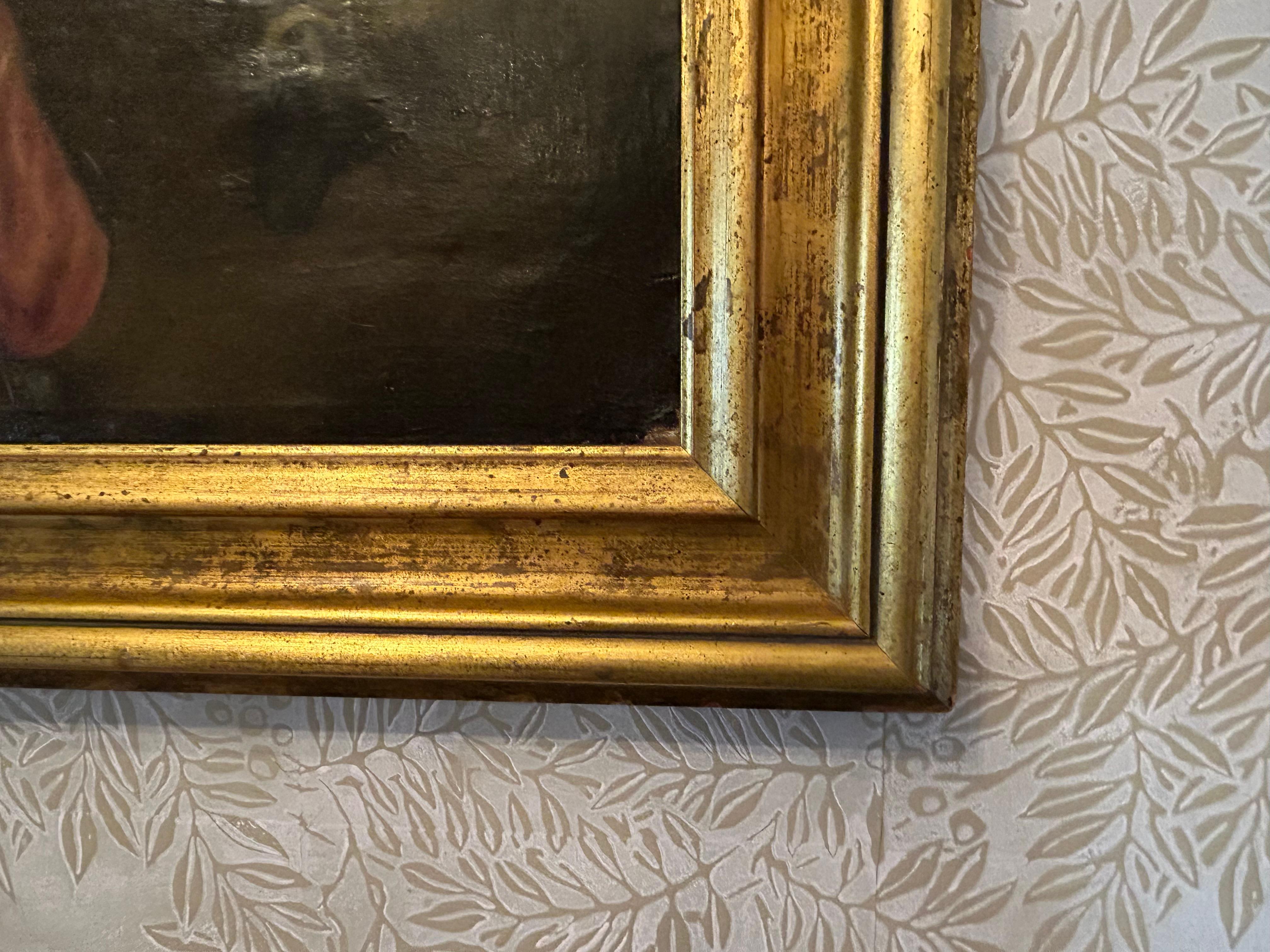 Spectaculaire huile sur toile du 18e siècle, école italienne en vente 6