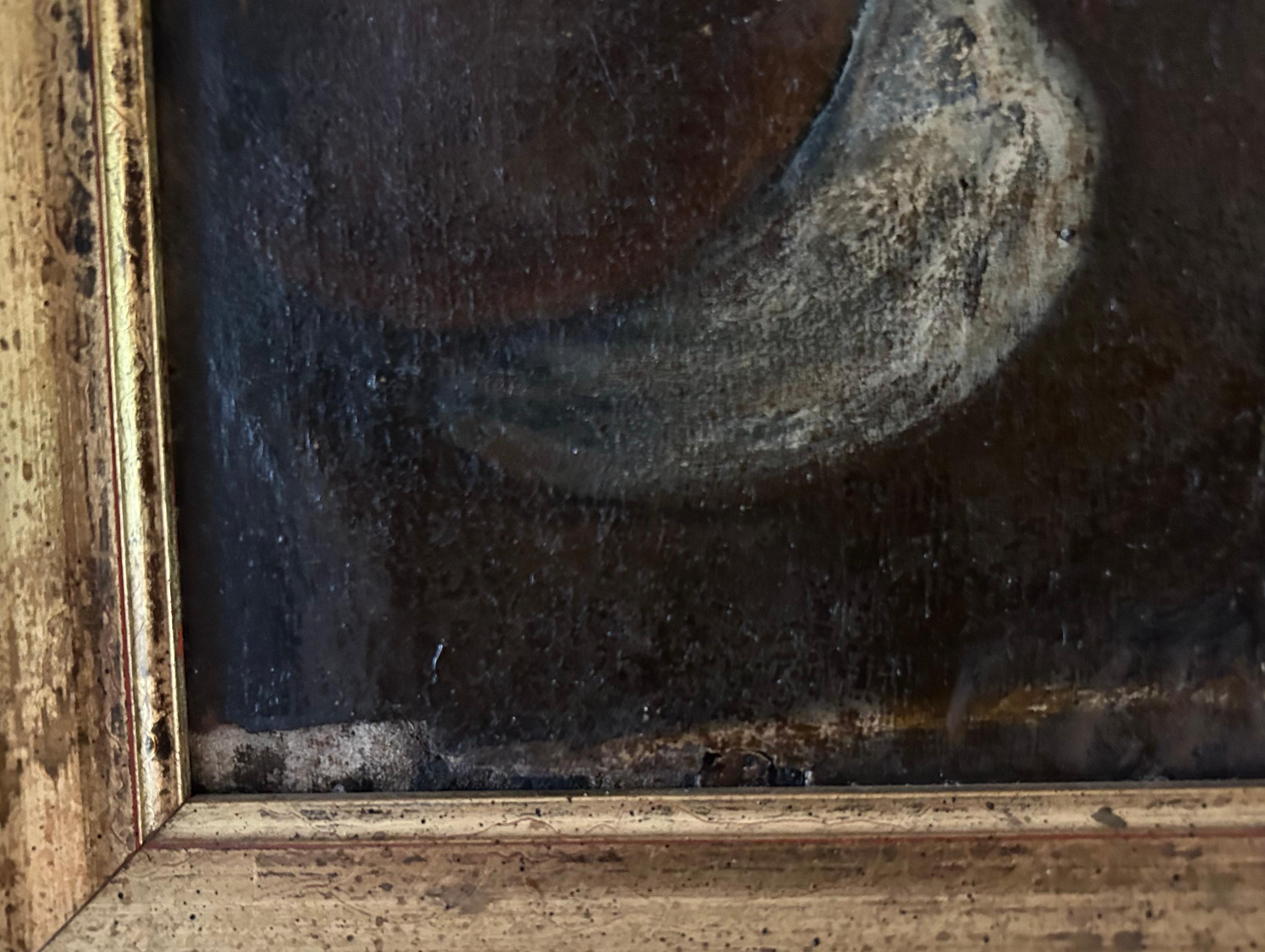 Spectaculaire huile sur toile du 18e siècle, école italienne en vente 13