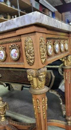 Spectacular 19th Century French Marble Table
