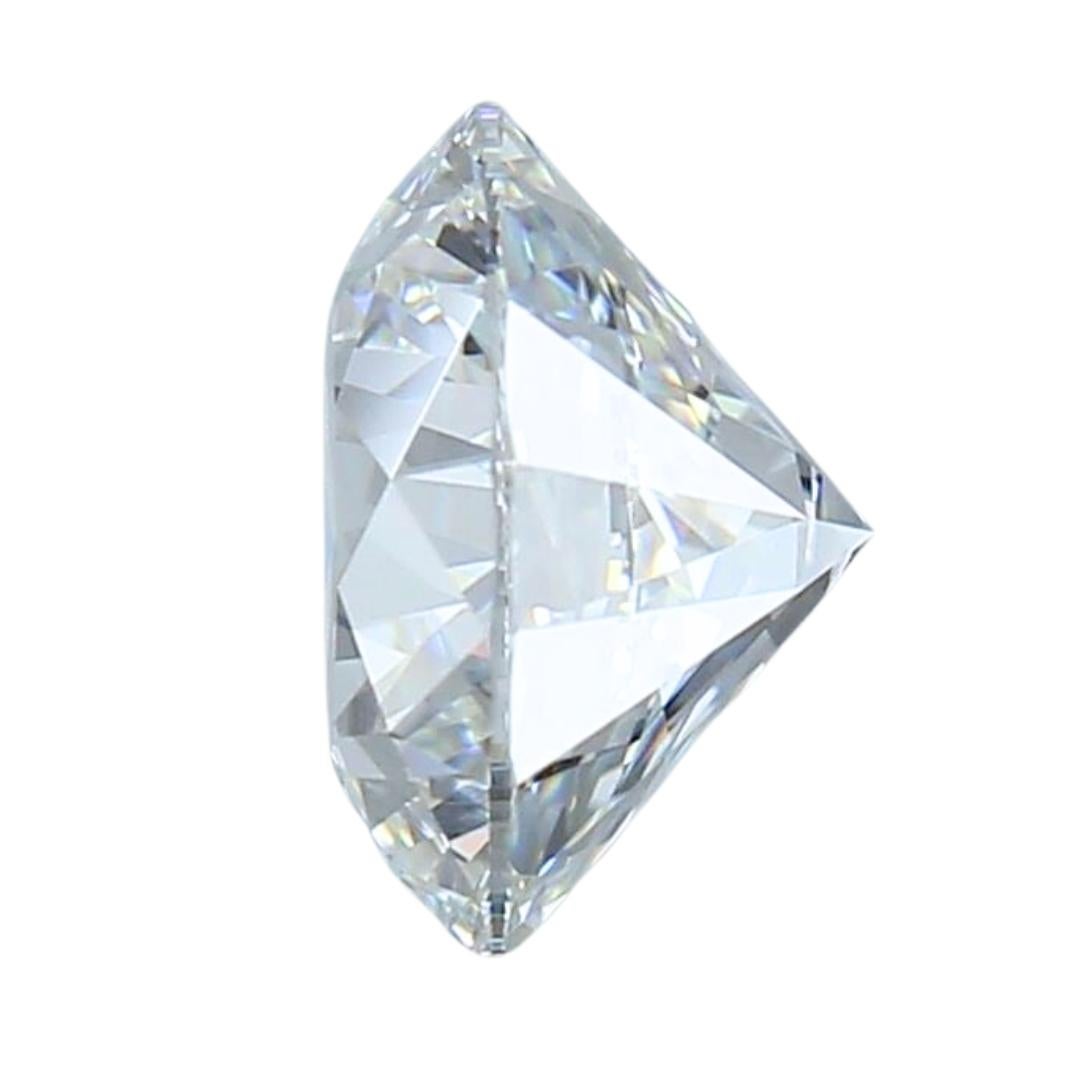 Spectacular 2.01ct Ideal Cut Round-Shaped Diamond - GIA Certified In New Condition For Sale In רמת גן, IL
