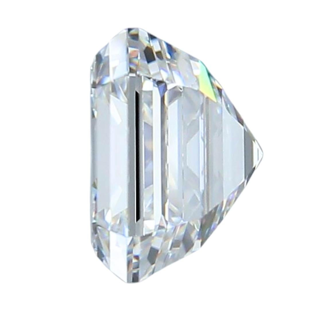 Square Cut Spectacular 4.03ct Ideal Cut Square Diamond - GIA Certified For Sale