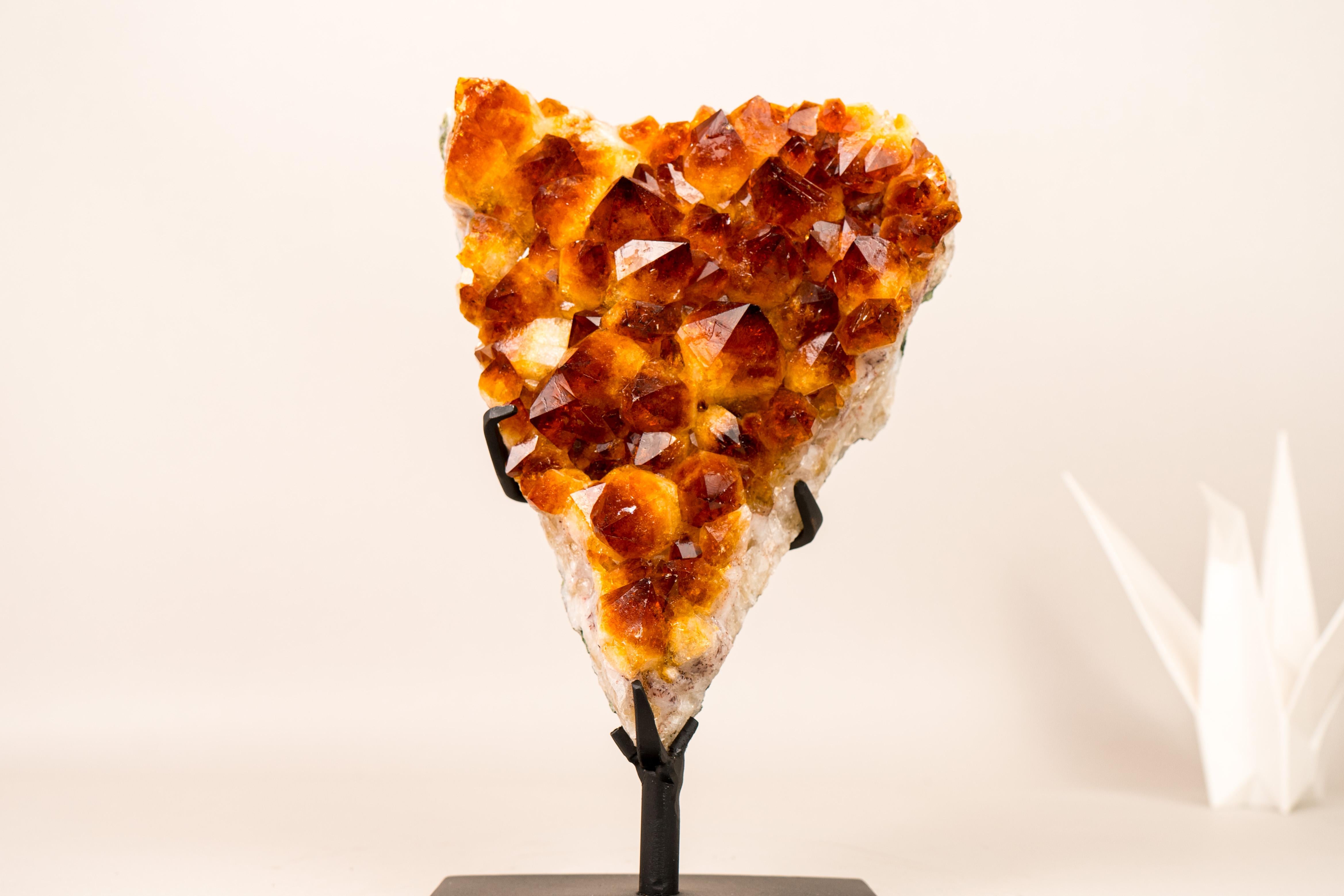 Contemporary Spectacular AAA Natural Citrine Cluster For Sale