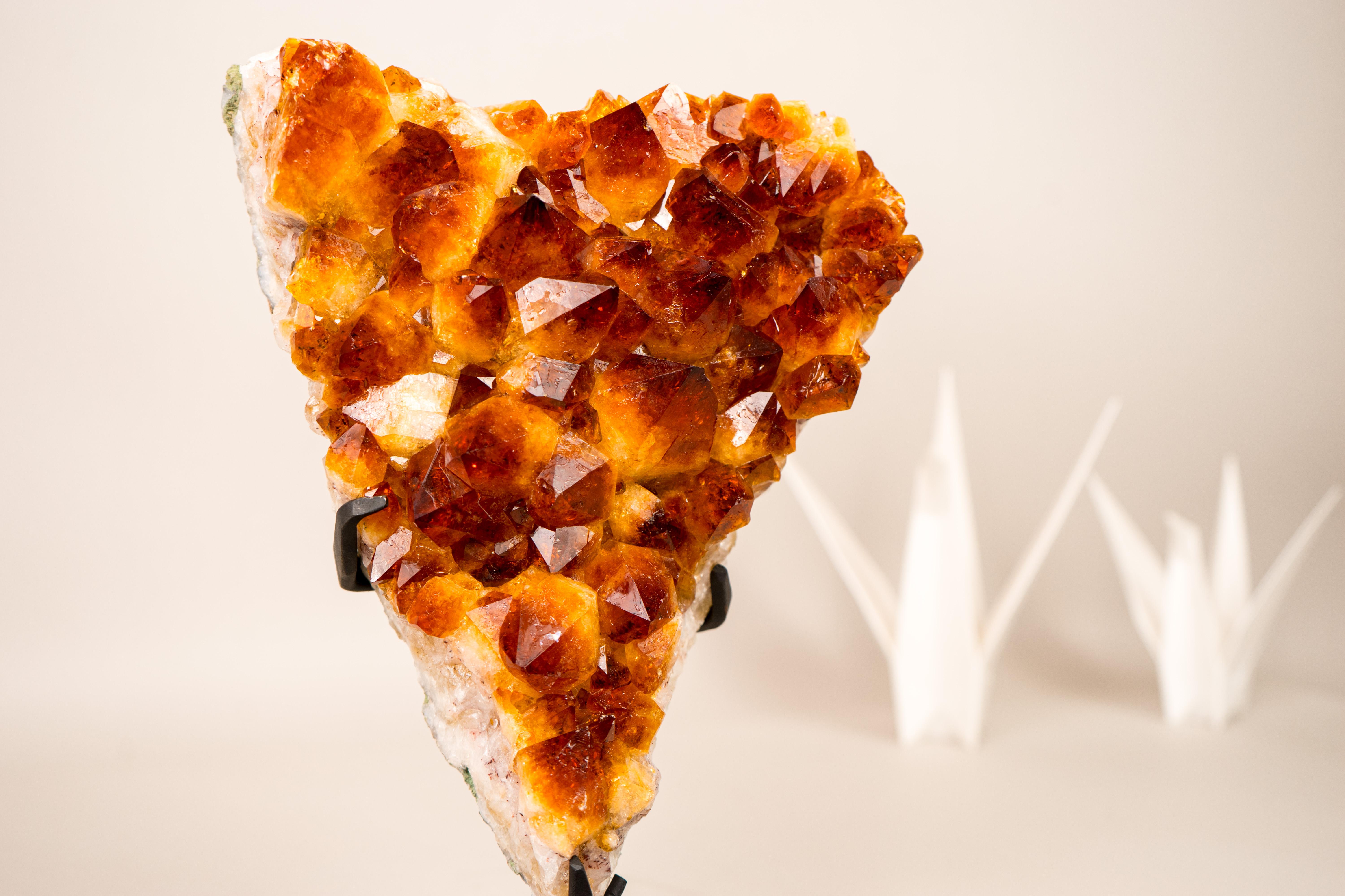 Crystal Spectacular AAA Natural Citrine Cluster For Sale