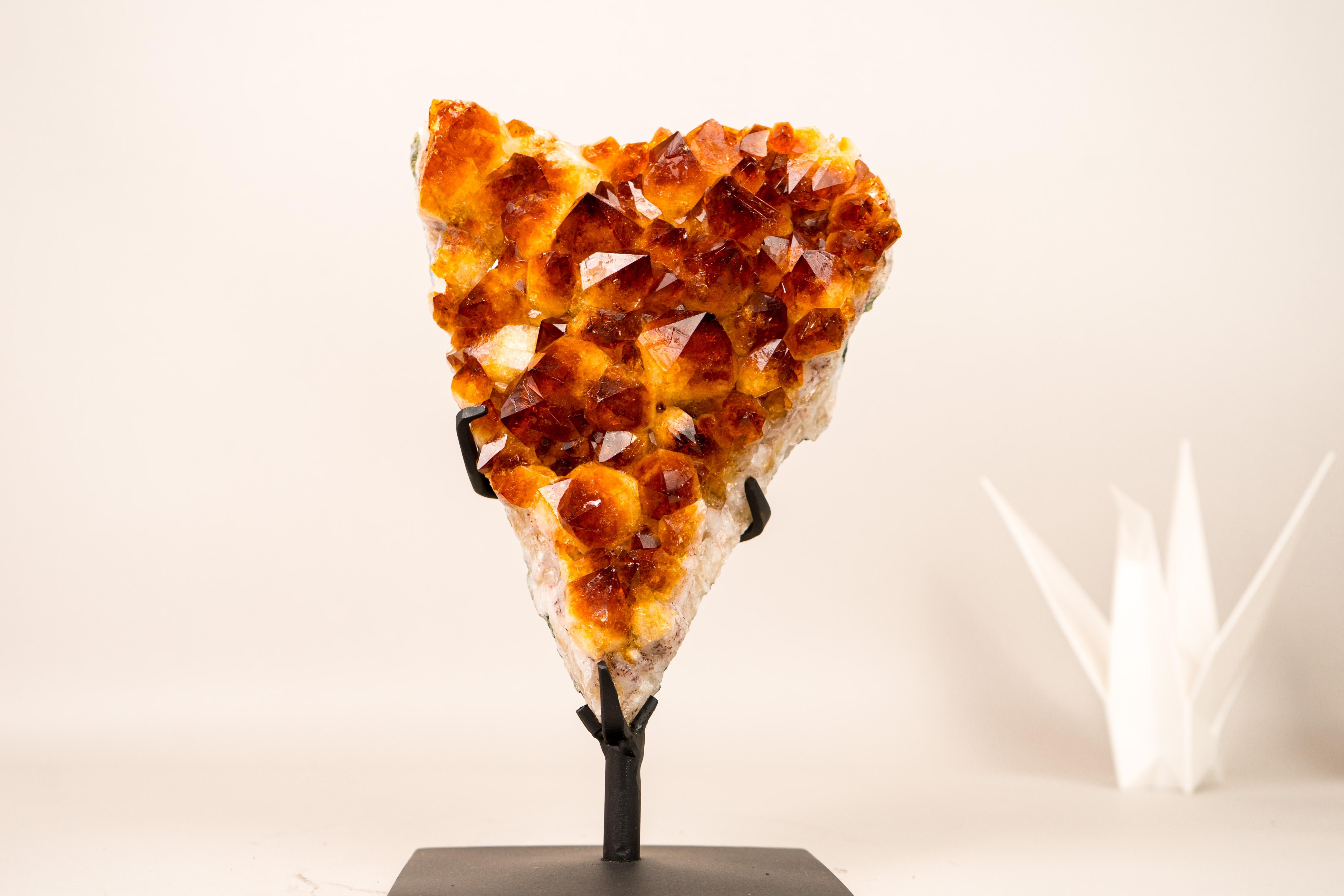 Spectacular AAA Natural Citrine Cluster For Sale 2