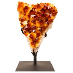 Spettacolare cluster di citrini naturali AAA