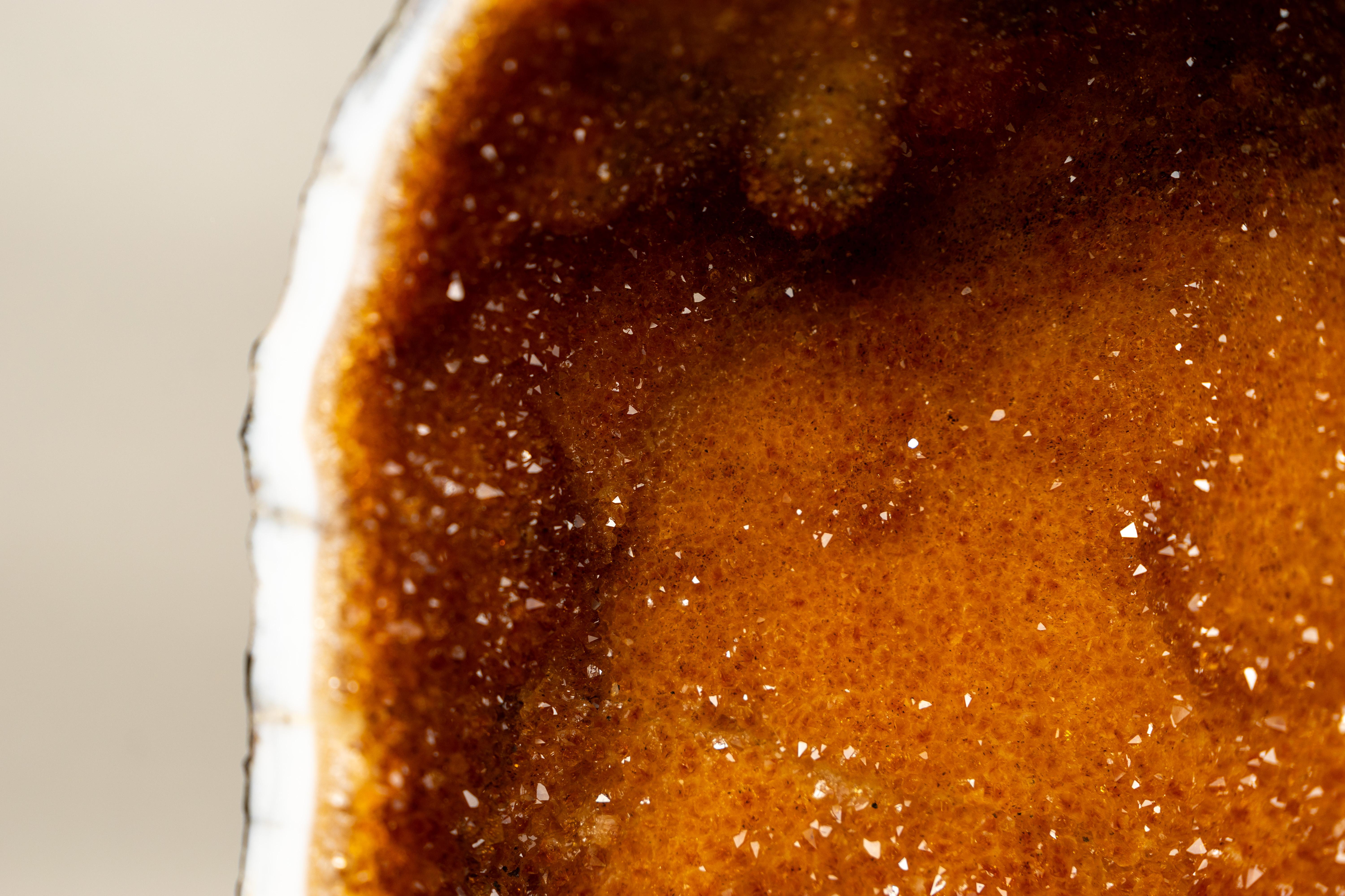Spektakuläre all natürliche Citrin-Geode-Kave aus Citrin im Zustand „Neu“ im Angebot in Ametista Do Sul, BR