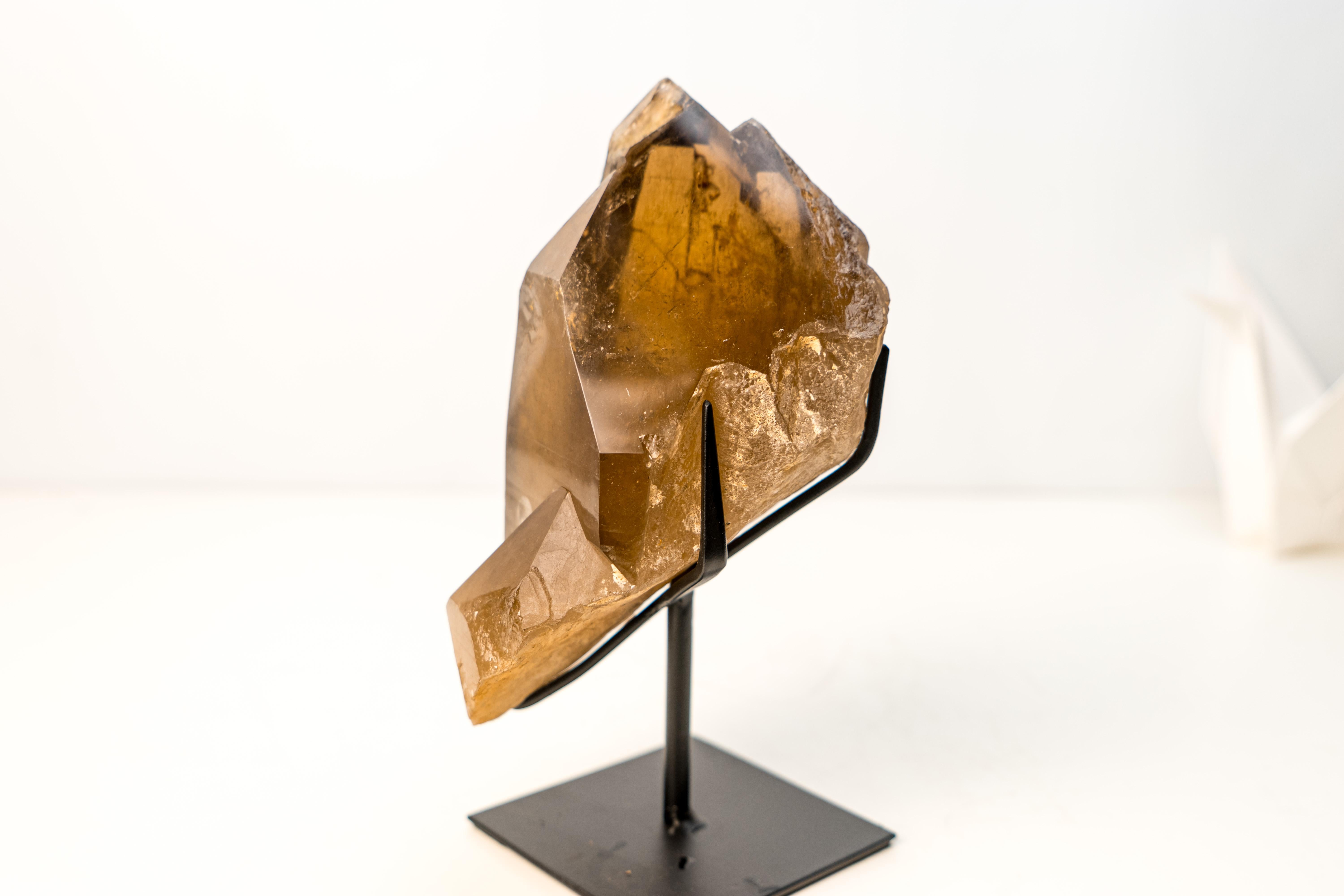 Spectacular All-Natural Elestial Citrine Crystal For Sale 5