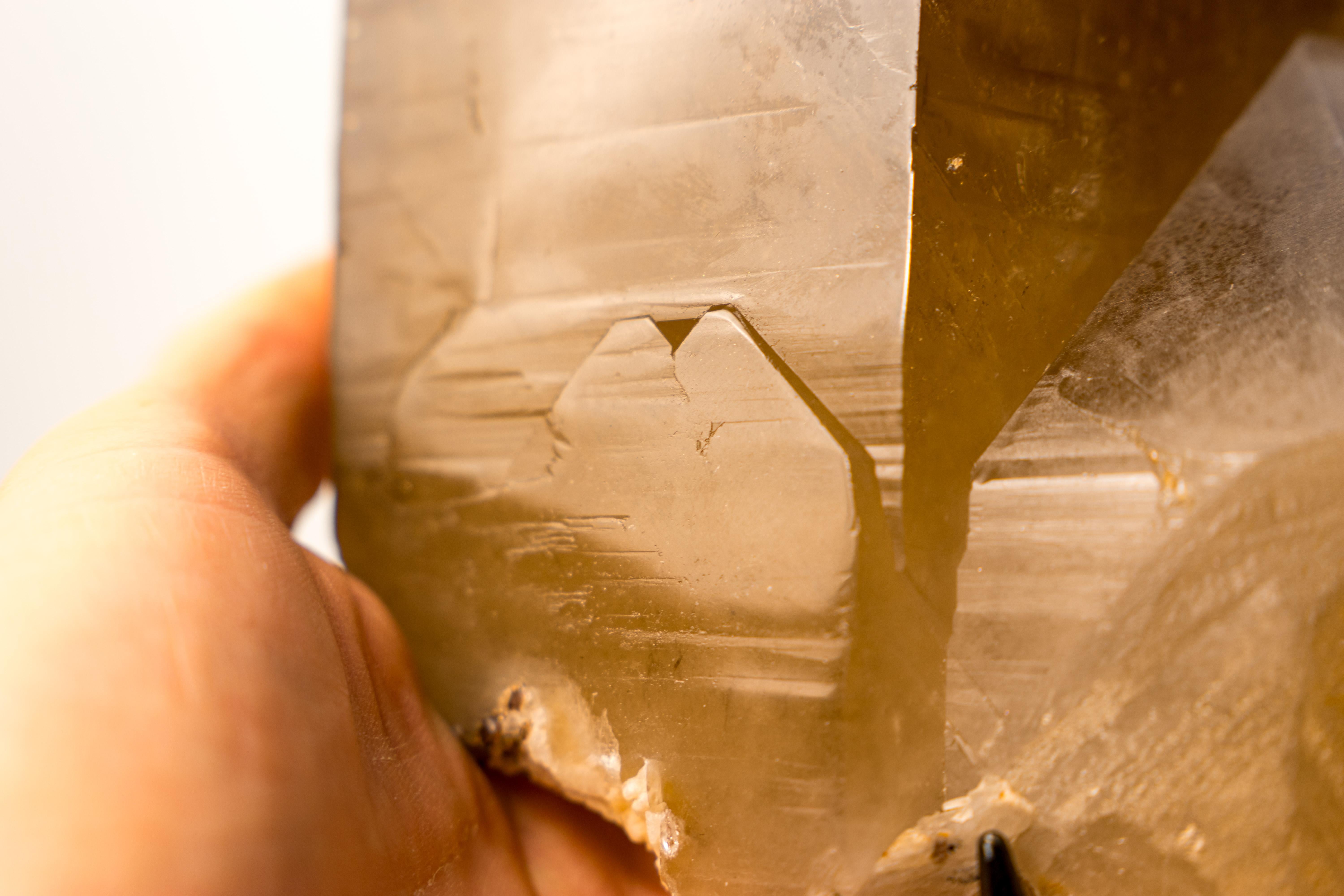 Spectacular All-Natural Elestial Citrine Crystal For Sale 1