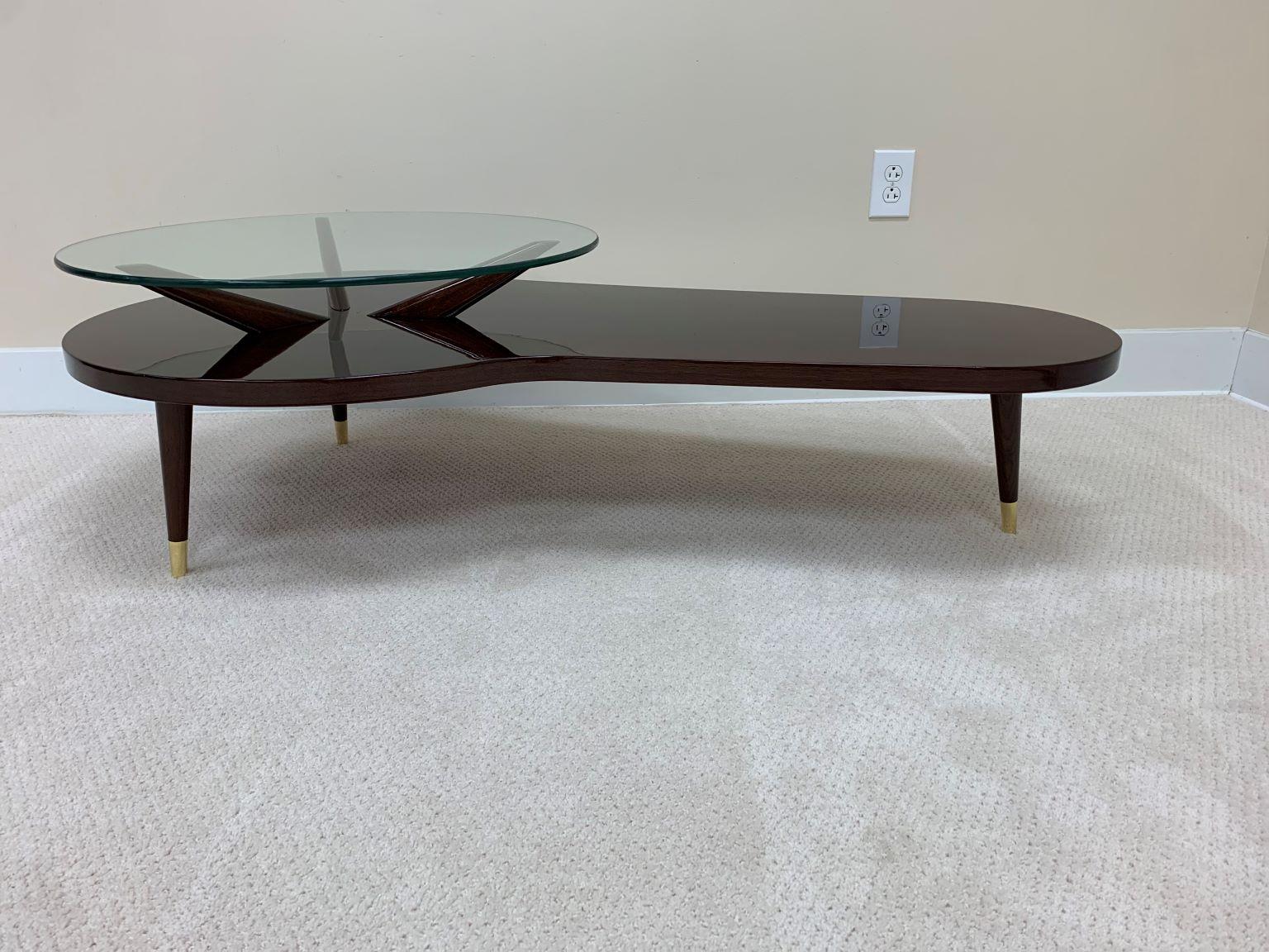 Spectacular American Modern Biomorphic Mid Century Cocktail Table C.1950’s For Sale 5