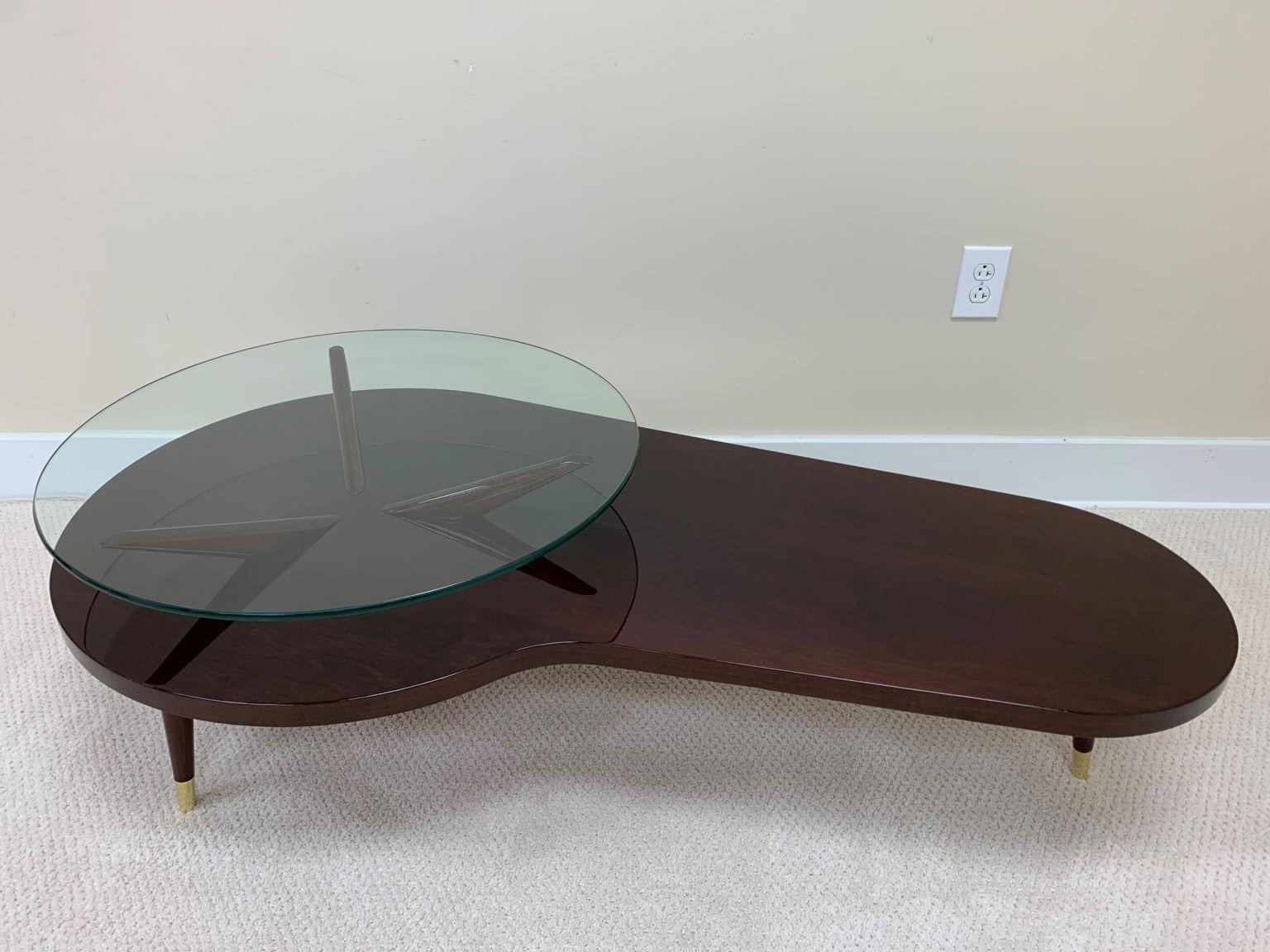 Spectacular American Modern Biomorphic Mid Century Cocktail Table C.1950’s For Sale 1