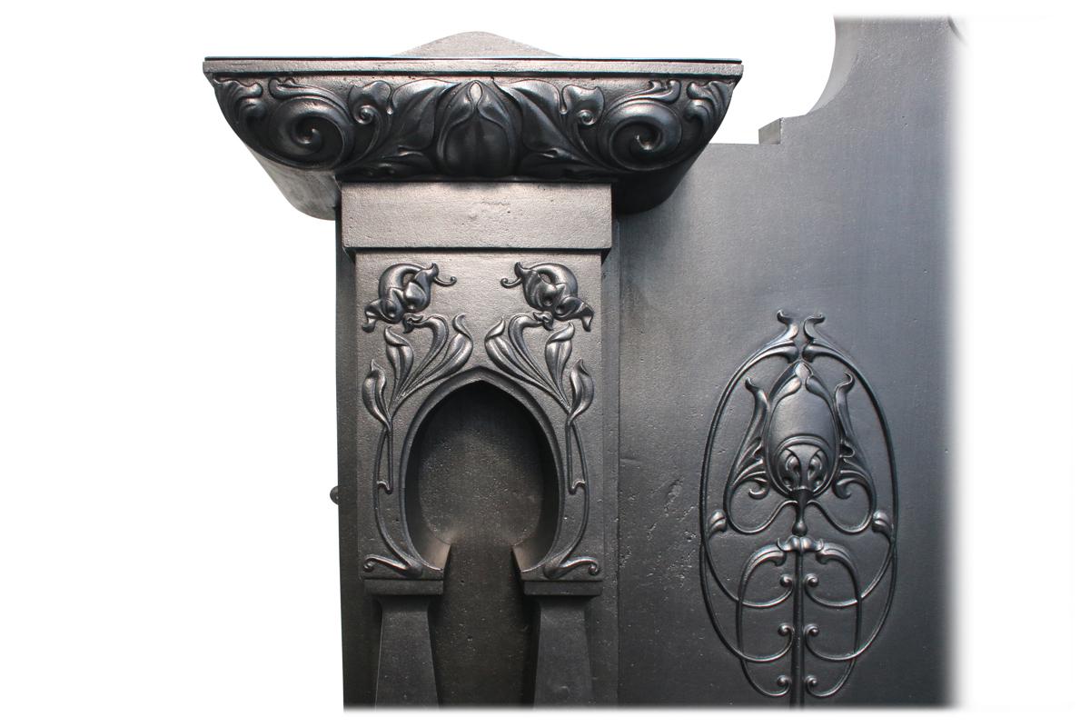 tall fire surround