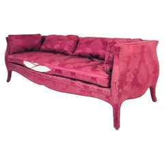 Spectacular and Special Curvy Silhouette Lutece Love Seat Sofa by Richard Himmel