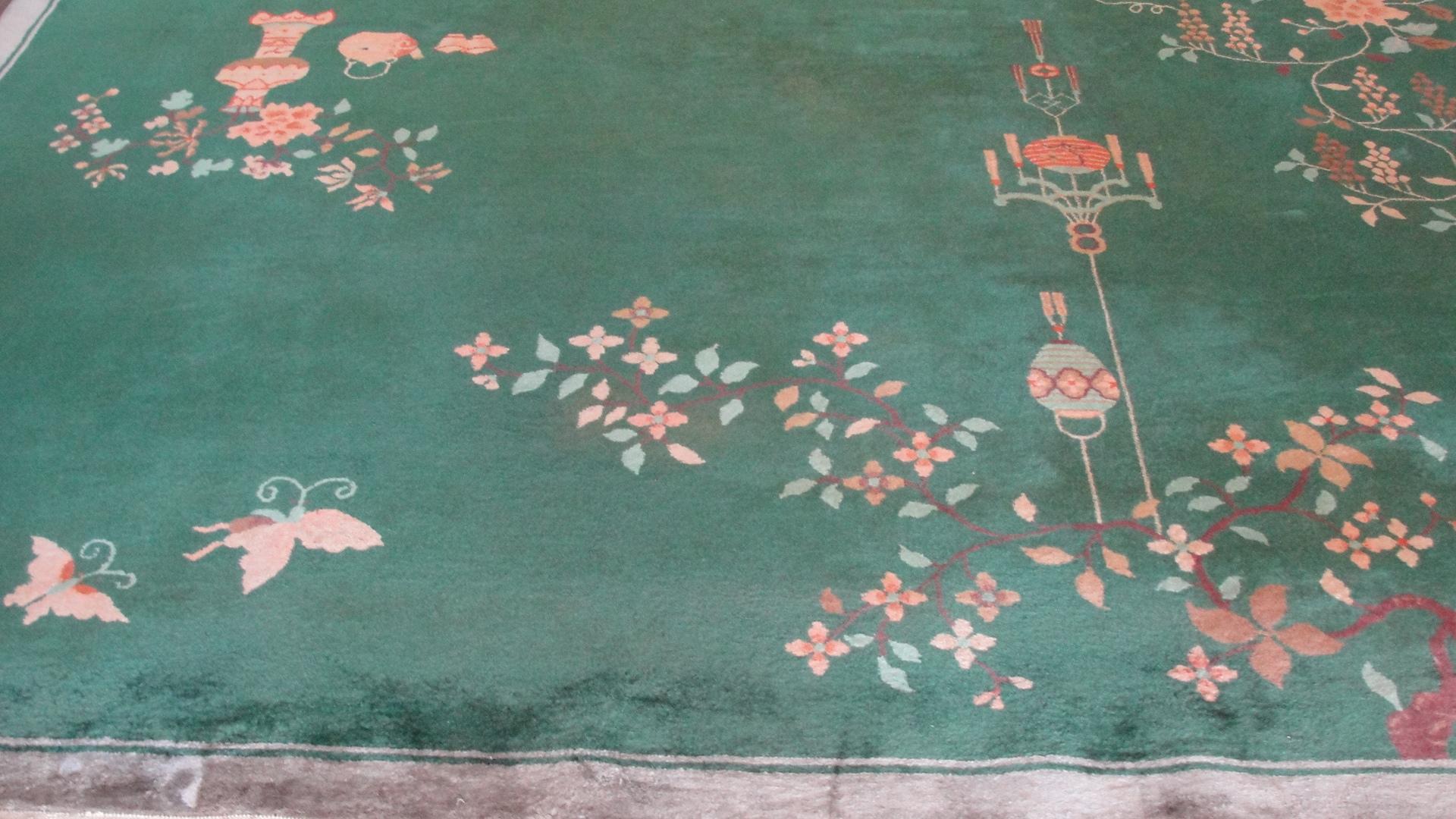 Spectacular Antique Art Deco Carpet 2
