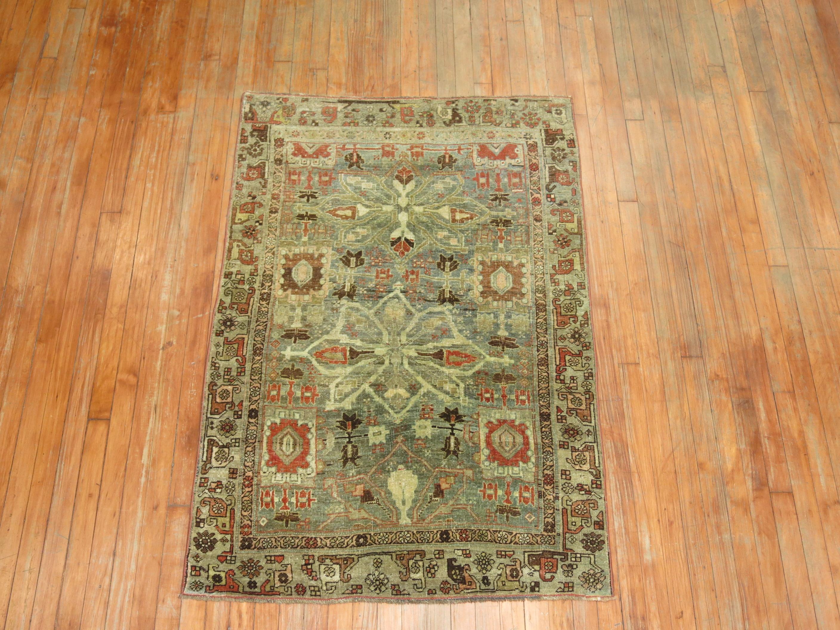 An early 20th century Persian Bidjar rug.

3'5'' x 5'2''