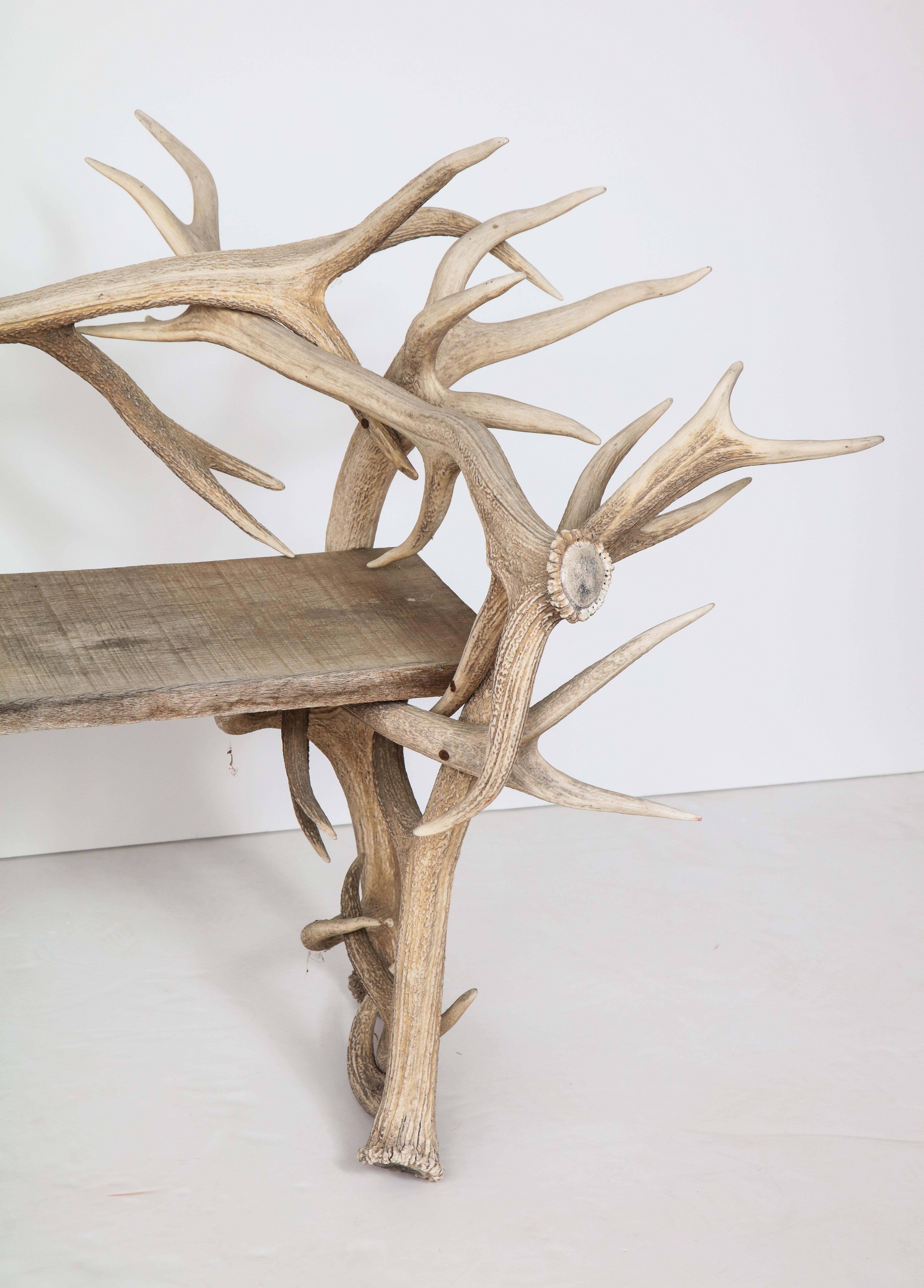 Spectacular Antler Chair or Bench 1
