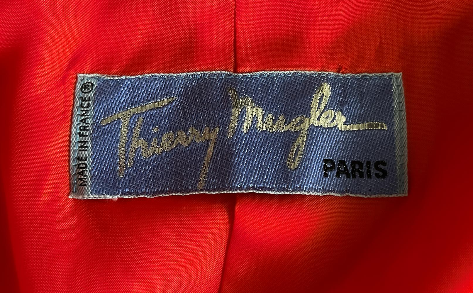 Spectacular Archival Thierry Mugler SS 1991 Suit Skirt Jacket For Sale 7