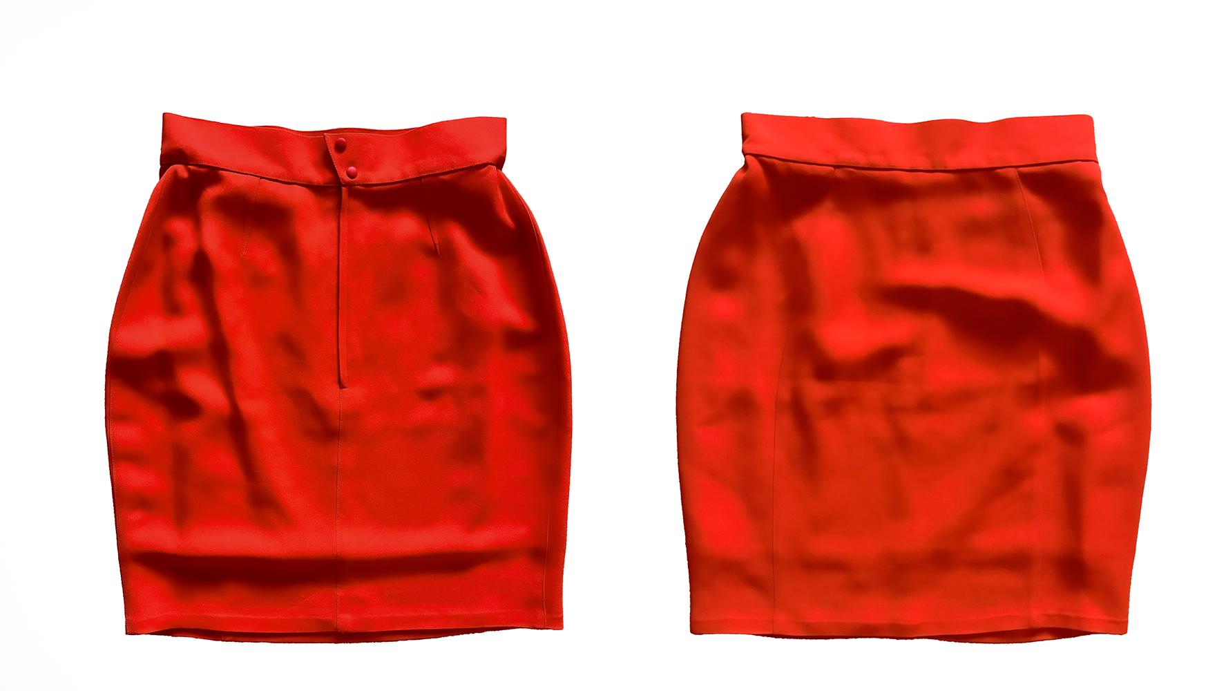 Spectacular Archival Thierry Mugler SS 1991 Suit Skirt Jacket For Sale 8
