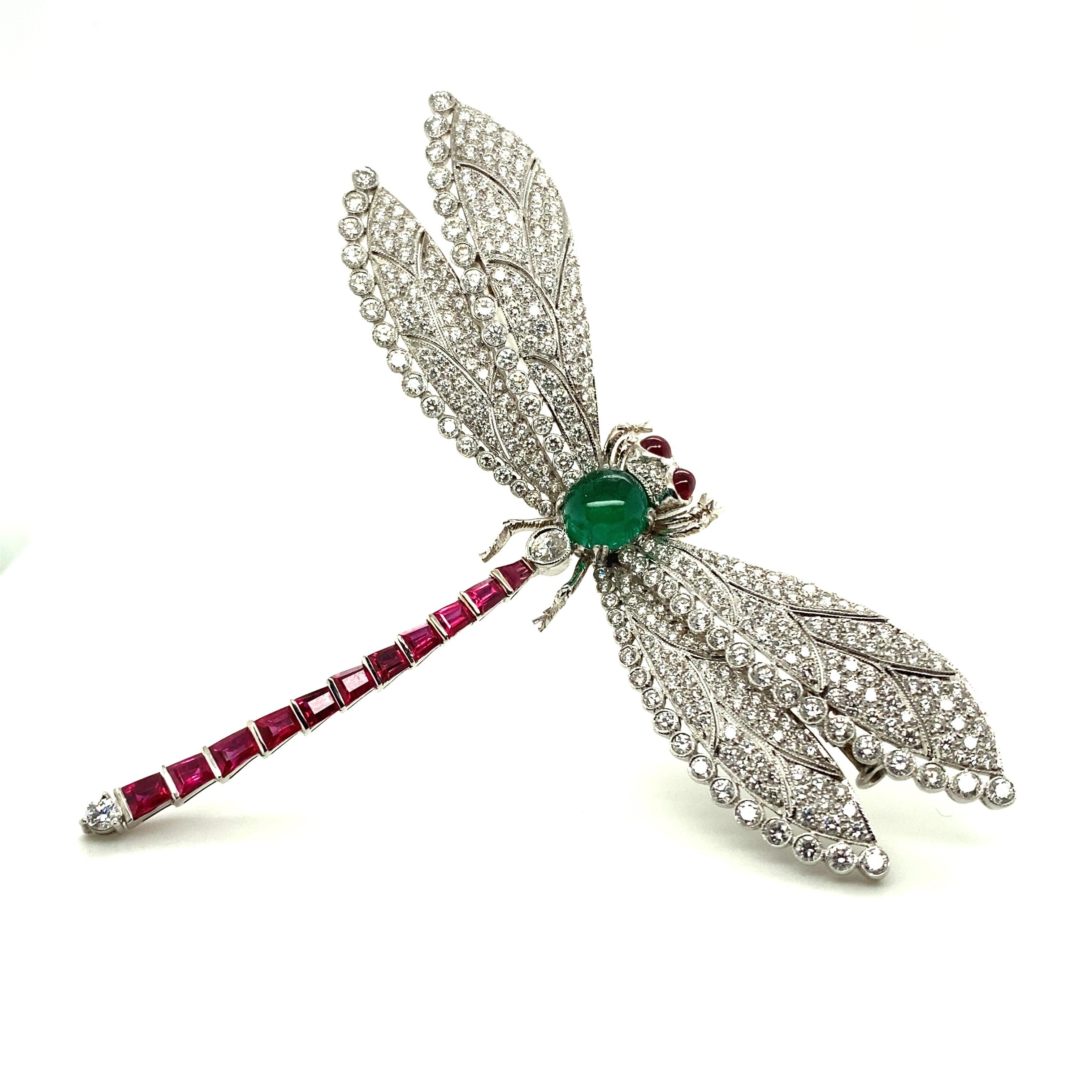 monet dragonfly brooch